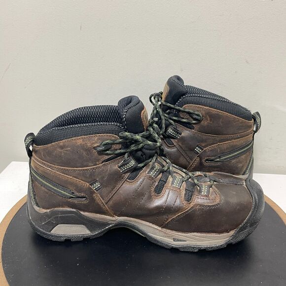 KEEN Utility Men\'s Detroit XT Mid Height‎ Steel Toe Waterproof Work Boot Sz 9 EE
